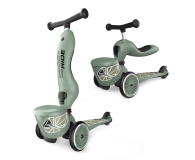 Scoot & Ride Highwaykick 1 Lifestyle Jeździk i hulajnoga 2w1 Green Lines - 1109666 - zdjęcie 1